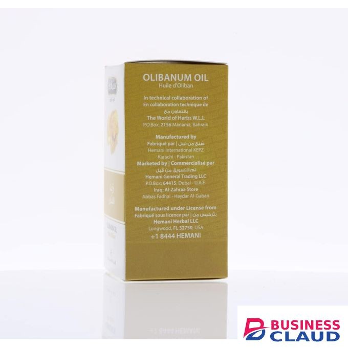 Hemani Olibanum Oil (Frankincense)-Natural oil for Strong Anti-Inflammatory effect, Boost immunity & improve Skin and Oral Health.