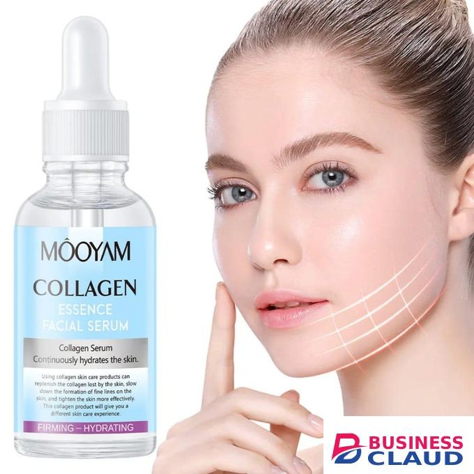 MOOYAM COLLAGEN ESSENCE FACIAL SERUM HYDRATING AND MOISTURIZING BEAUTY SERUM ANTI-WRINKLE , CLEARS FINE LINES REPAIRS DAMAGED SKIN