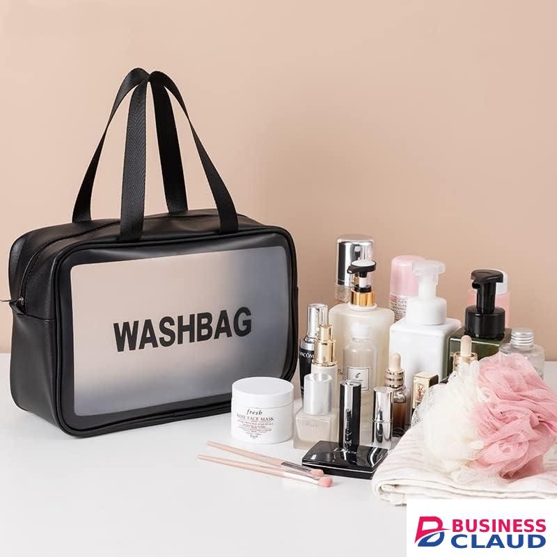 3 piece Portable Wash Bags for Toiletries, Cosmetics, and Essentials