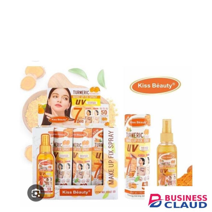 Kiss Beauty Beauty Turmeric Makeup Fix Spray