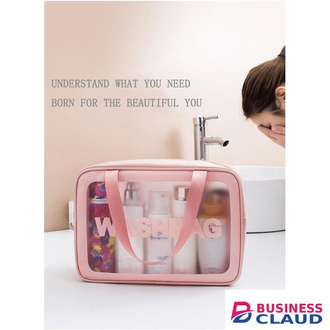 3 In 1 Transparent And Waterproof Cosmetics/ Makeup/wash Bags