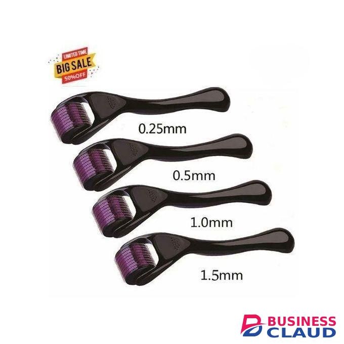 Derma Roller 0.5mm 1.5mm DERMAROLLER MICRO NEEDLE BEARD HAIR SKIN FACE WRINKLE & ANTI-AGING