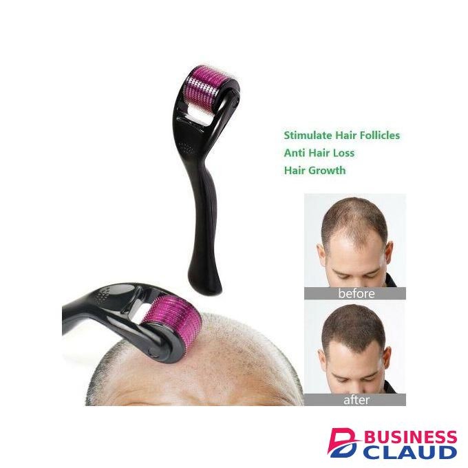 Derma Roller For Beard & Hair Growth, Anti Aging ,Removes Stretchmarks Boosts Minoxidil Absorption –DERMA ROLLER 540 Microneedling Collagen Boost Anti-acne, Antiwrinkle & Skin Rejuvenation