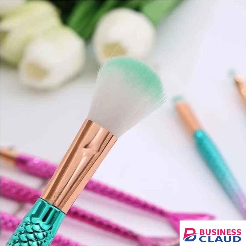 4pcs Makeup Brush Set Mermaid Tail. Makeup Tools