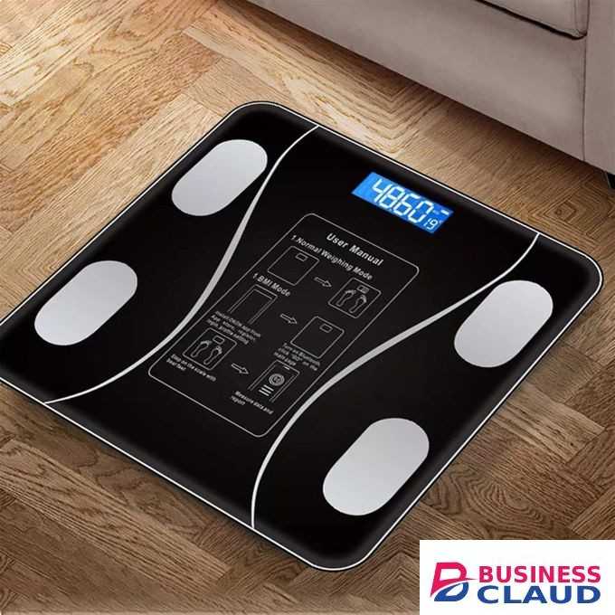 Intelligent Bluetooth BMI Body Weight & Body Composition Analyzer Scale with OKOK Smart App - Digital Electronic Health Monitor, Rechargeable or Battery Operated