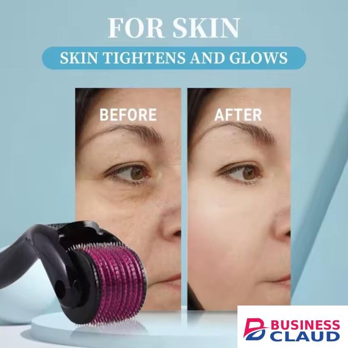 Derma Roller Microneedling Kit for Acne Scars & Anti-Aging