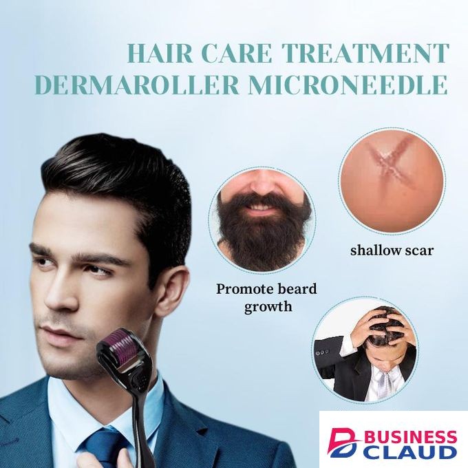 Derma Roller for Hair Growth, Beard & Skin Care, Microneedle