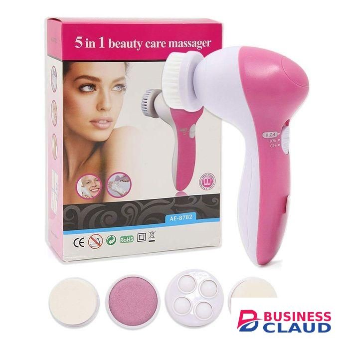 5 In 1 Multi-Function Portable Face Care Smoothing Electric Massager