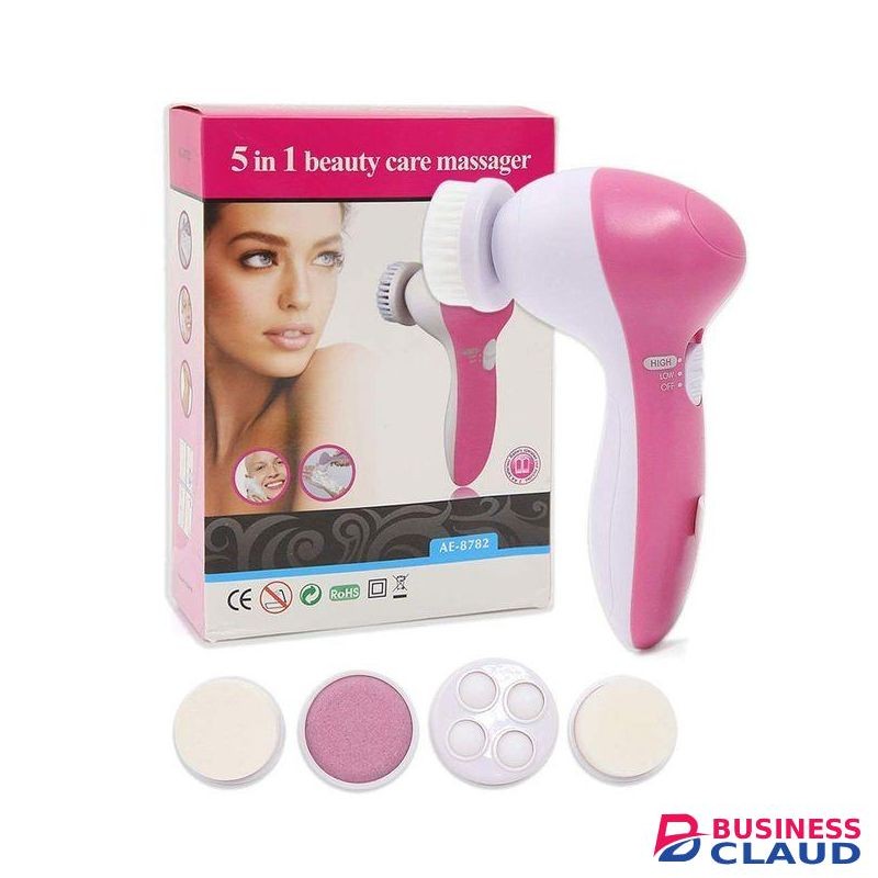 5 In 1 Multi-Function Portable Face Care Smoothing Electric Massager