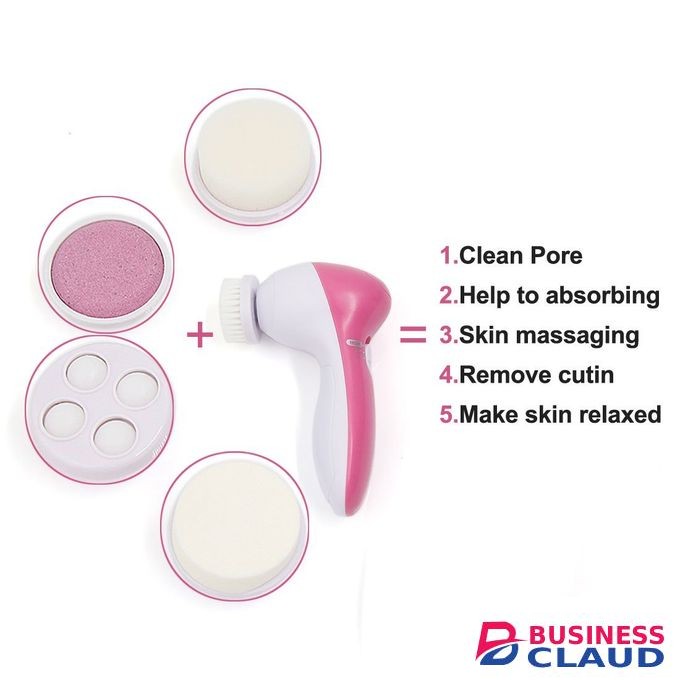 5 In 1 Multi-Function Portable Face Care Smoothing Massager