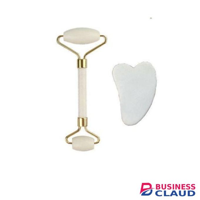 Natural Face Massager For Guasha Scraper Jade Roller Massage Face Scraper Jade Roller