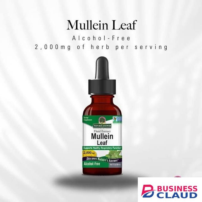 Nature & Health Mullein Leaf Extract -30ml-Supports respiratory health and healthy mucous membranes