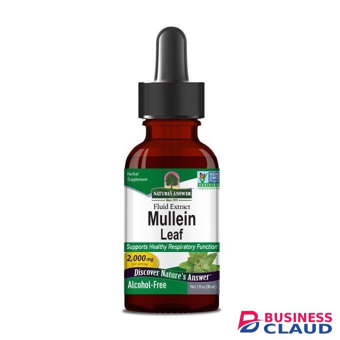 Nature & Health Mullein Leaf Extract -30ml-Supports respiratory health and healthy mucous membranes