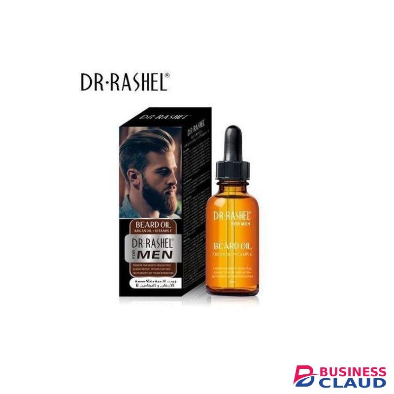 DR RASHEL Beard growth oil with vitamin E for men