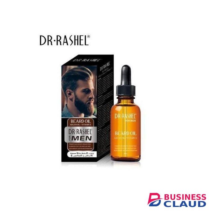 DR RASHEL Beard growth oil with vitamin E for men
