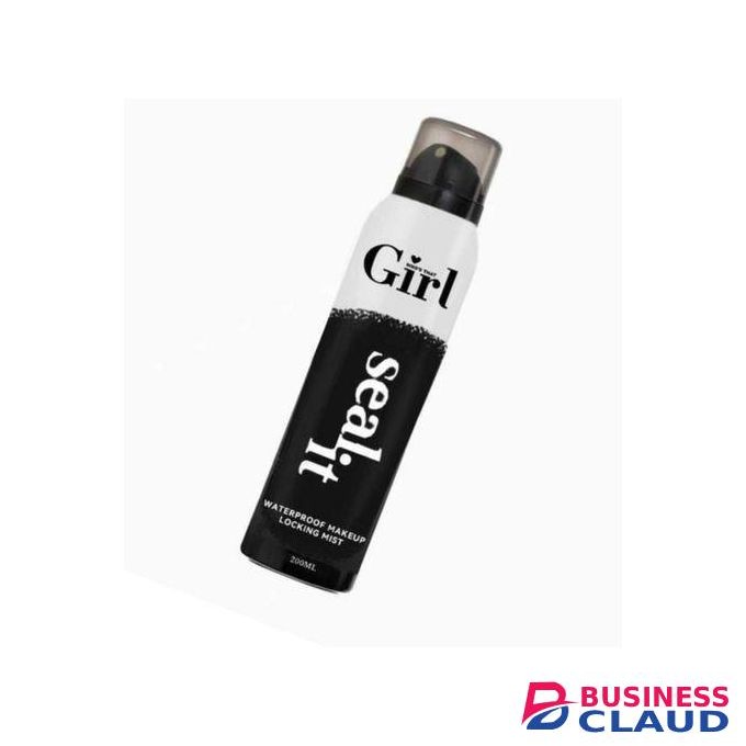 WHO'S THAT GIRL makeup seal it 24 hrs sweat proof after make up spray