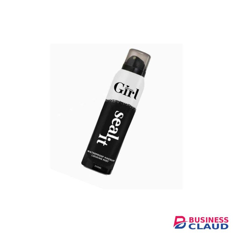 WHO'S THAT GIRL makeup seal it 24 hrs sweat proof after make up spray