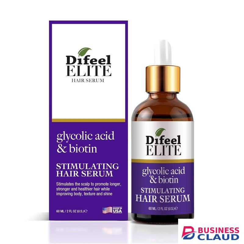 Difeel Elite Glycolic Acid & Biotin Stimulating Hair Serum