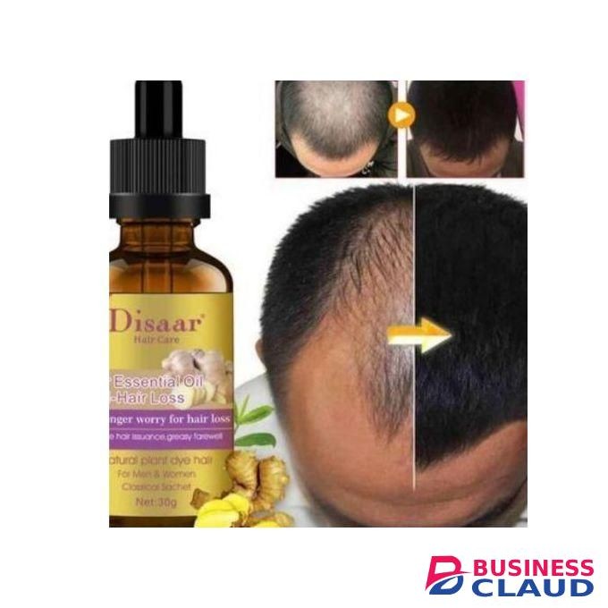 Disaar Turmeric Anti- Hair Loss Growth Serum,Thick Hair Baldnes Essential Oil-30ml