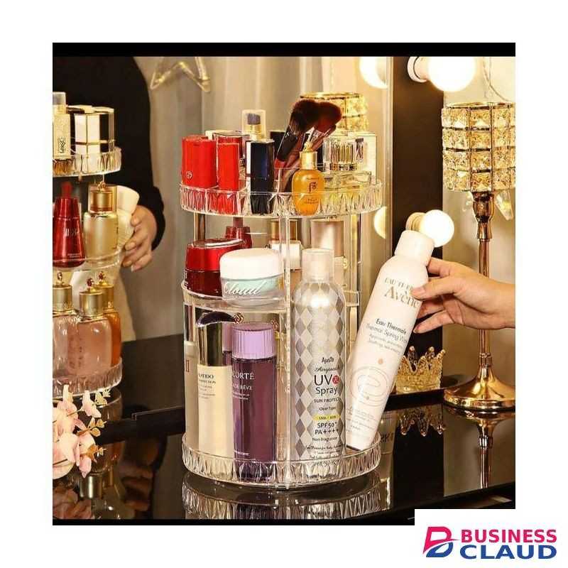 360 Degree Rotating Acrylic Make Up Organizer/Cosmetic Organizer