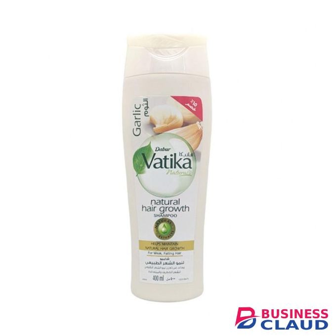 Vatika Garlic Shampoo for Natural Hair Growth - 360ml
