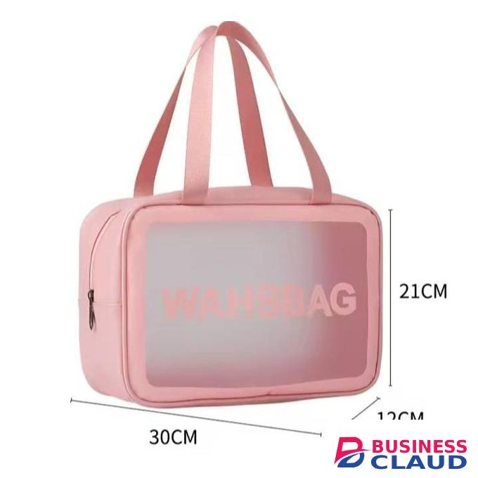 Portable,Washable Transparent Toiletry/Cosmetic /Makeup Bag- Big size