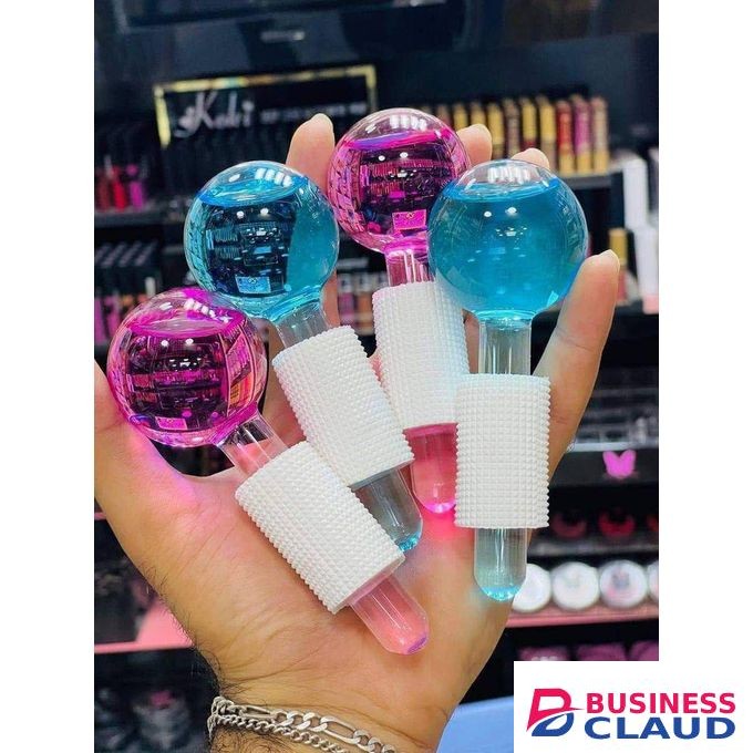 Beauty Ice Globes (Heat-Resistant & Freezer-Safe) / Luxurious Facial Tools for Radiant Skin / Enhances Circulation to Tighten Skin / Reduce Puffiness, Minimize Pores, Alleviate Tension (2Pcs)
