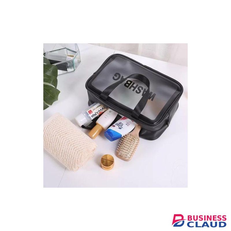 3in1 Transparent Wash Bag/ Travel Bag/ Cosmetic Bag/ Makeup Bag