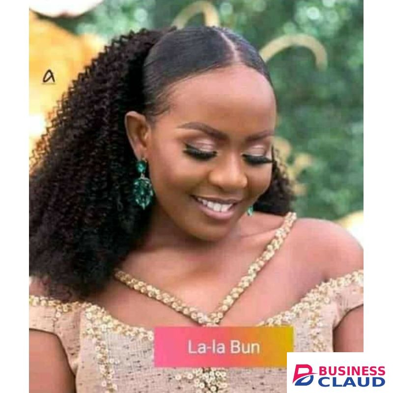 18' Curly Lala Ponytail Hair Extension + Free Gift