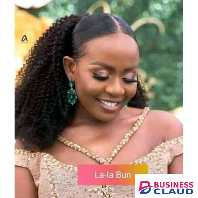 18' Curly Lala Ponytail Hair Extension + Free Gift