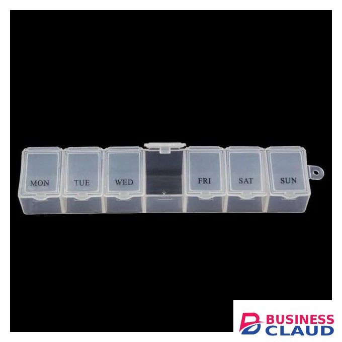 Day Mini Weekly Medicine Box Holder Storage Container Case Health Pill Cases