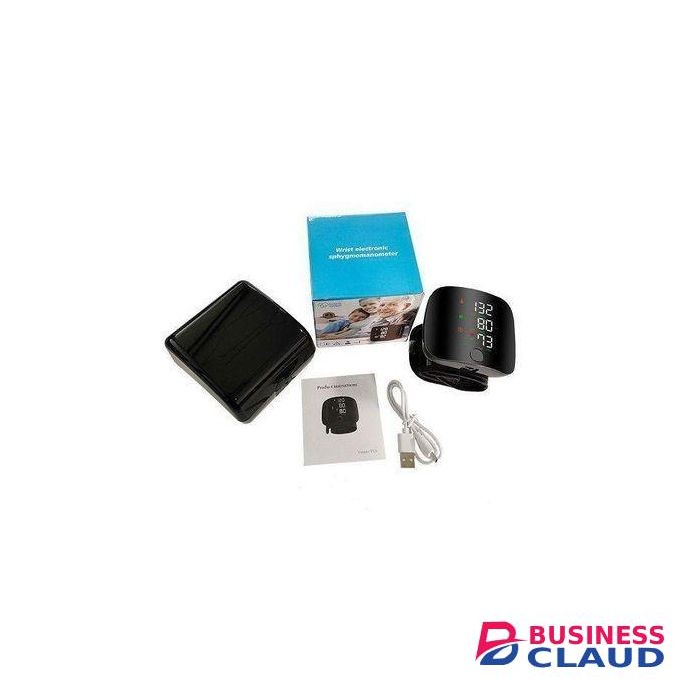 Digital Blood Pressure Monitor BP Pulse Wrist Arm Health Vascular Heartbeat Test-Voice Announcements with FREE GIFT