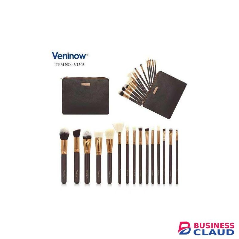 veninow 15 pcs makeup brush set