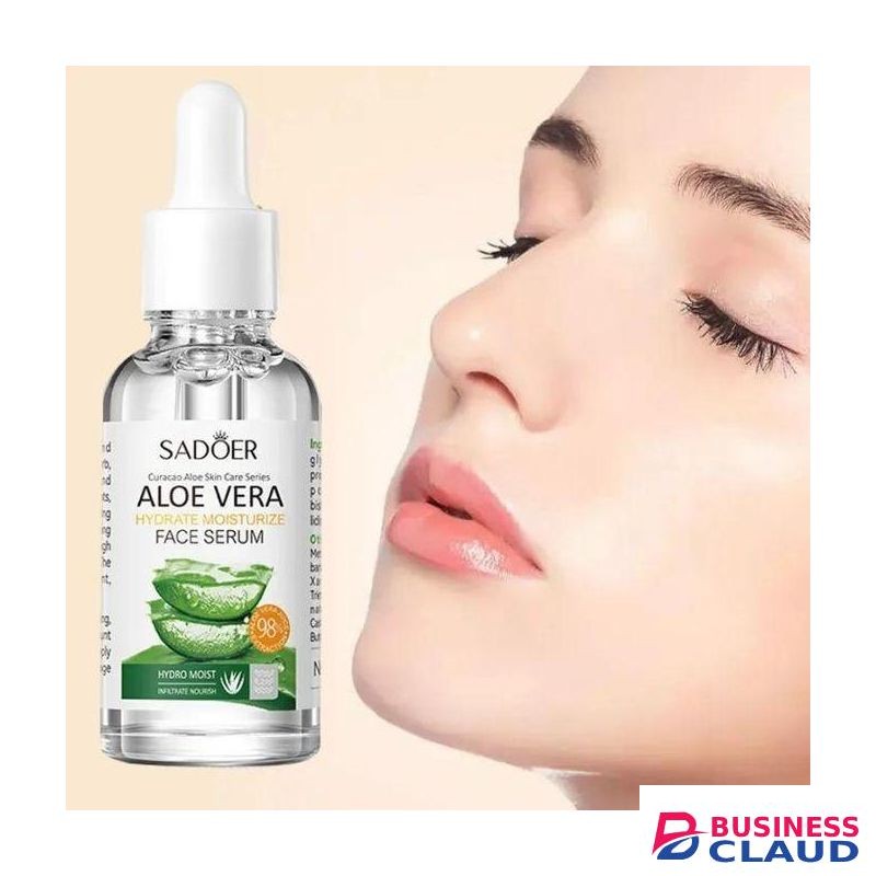 Aloe Vera Moisturizing Anti-acne Soothing Face Serum Remove Dark Spots Blackheads_30ml
