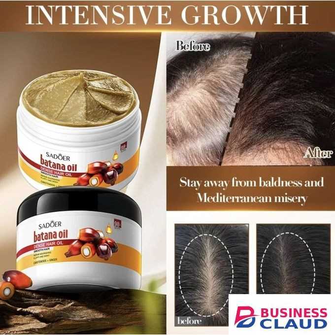 New Batana Oil Hair Growth & Hair Strengthening Pure Batana Oil Scalp Moisturizing Hair Care Oil Prevents Hair Loss, Eliminates Split Ends, Enhances Thickness - 100g