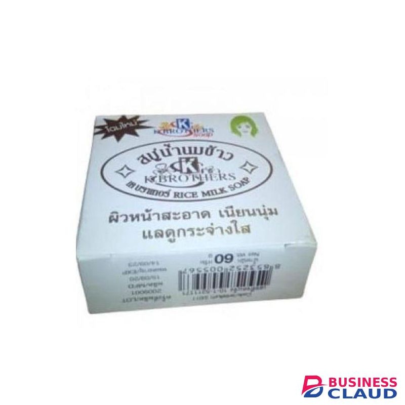 K. Brothers Original Rice Milk With Coconut Anti Acne Soap