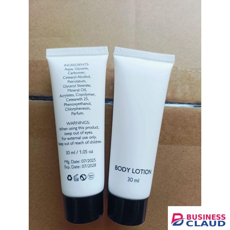 125 Pieces Carton of 30ml hotel guest LOTIONS. Popular Guest amenities