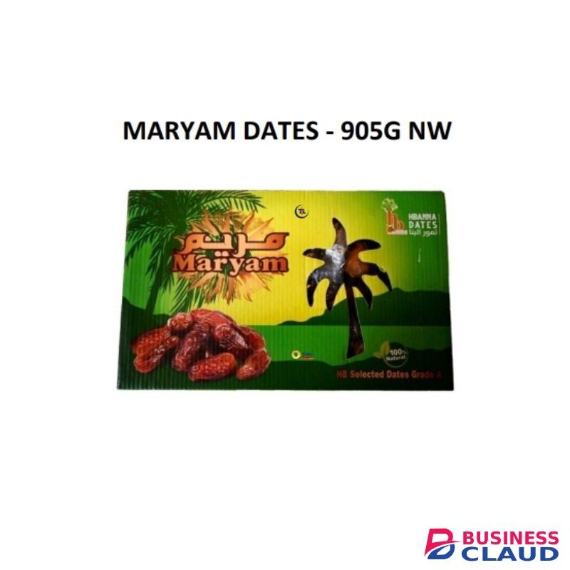 Maryam RAMADAN DATES 905 G Organic Natural Dates - Premium Quality Grade A Date