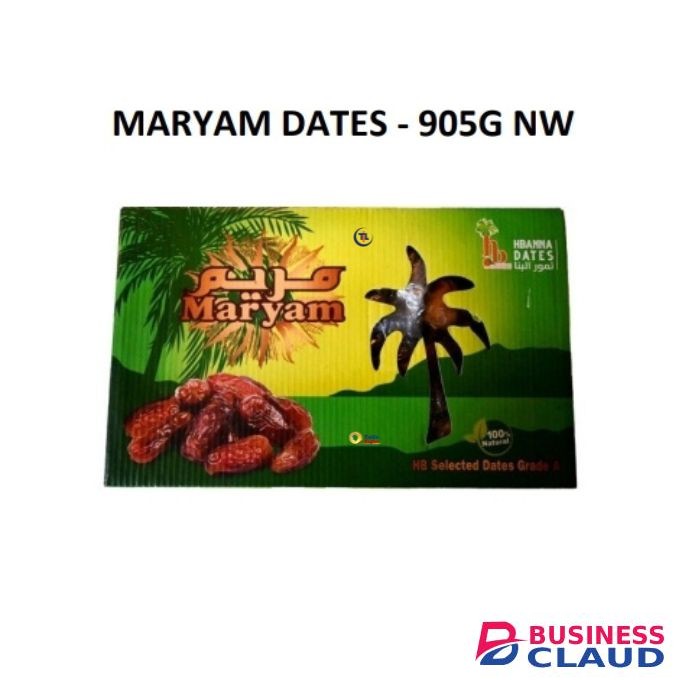 Maryam RAMADAN DATES 905 G Organic Natural Dates - Premium Quality Grade A Date