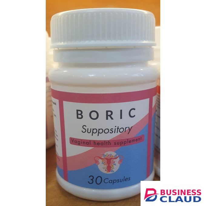 Natural Boric Acid Suppositories for Optimal Vaginal pH balance, odor control, freshness, vaginal health)