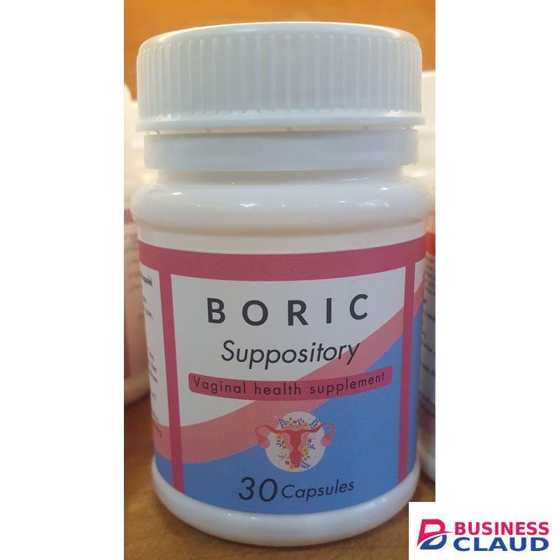 Natural Boric Acid Suppositories for Optimal Vaginal pH balance, odor control, freshness, vaginal health)