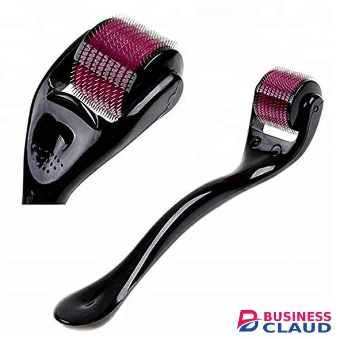 Derma Roller Hair Roller For Hair And Beard Regrowth 540 With Titanium Alloy Needles Reduces Hair Fall With Ice Face Roller Silicone Facial Cube For Eyes Neck Massage Remove Dark Circle Pore Shrink