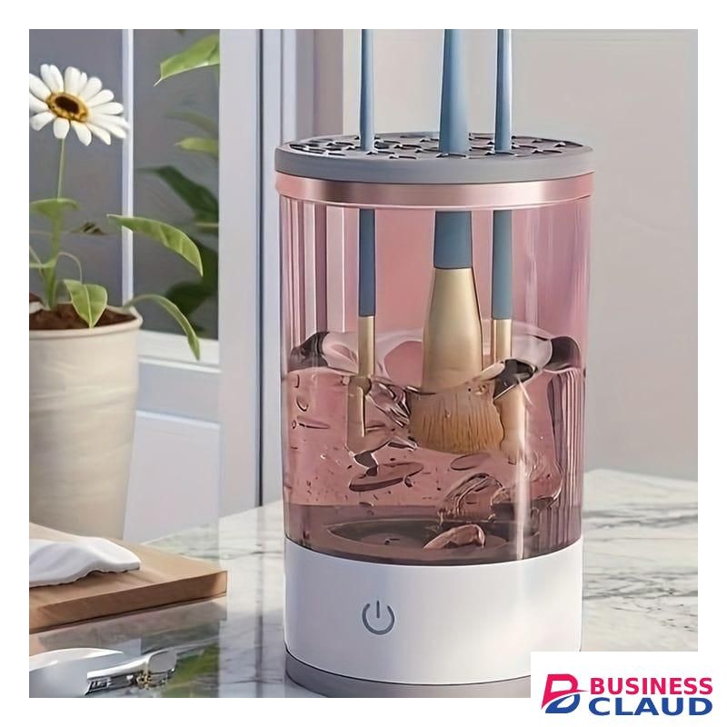 Automatic Electric Makeup Brush Cleaner – High-Speed 7000RPM USB Rechargeable Spinner for Deep Cleaning and Quick Drying