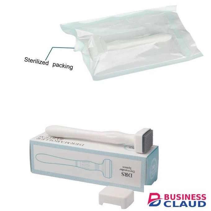 Drs Derma Stamp System Hair Growth Professional 140 Microneedles Anti Wrinkle Therapy Dermastamp Roller Skin Beard Care Tool with 0.2/0.25/0.3/0.5/0.75/1.0/1.5/2.0/2.5/3.0mm