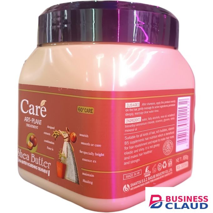 Care SHEA BUTTER NOURISHING TREATMENT Hair & Scalp Health Nourishing Smoothening Healing jm