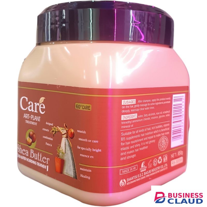 Care SHEA BUTTER NOURISHING TREATMENT Hair & Scalp Health Nourishing Smoothening Healing jm