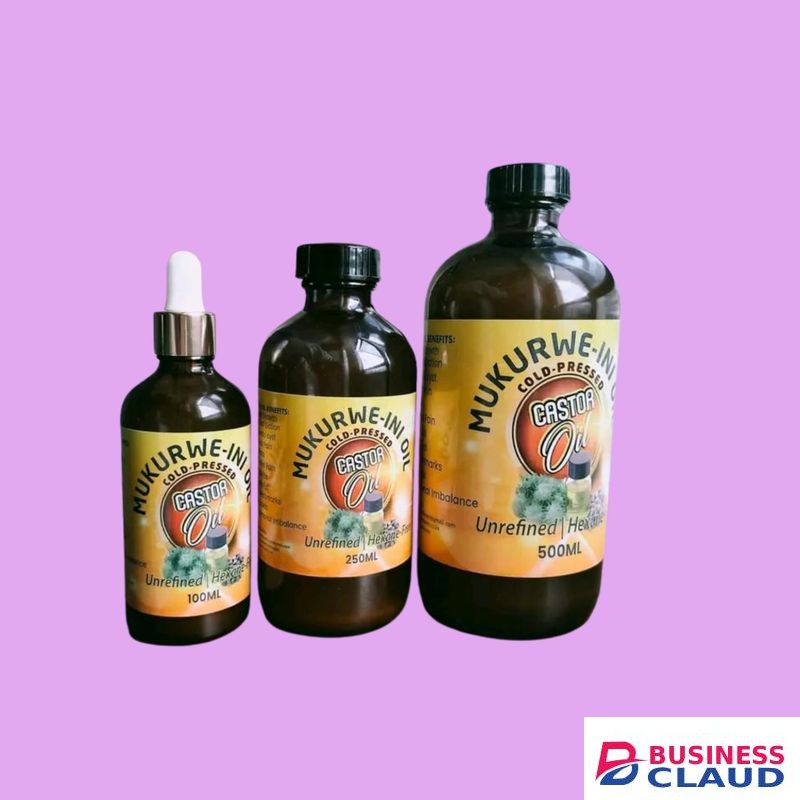 100% Pure Cold-Pressed Unrefined Castor Oil - For Rapid Hair Growth, Skin Health & Castor Oil Packs ,100ml ,250ml , 500ml