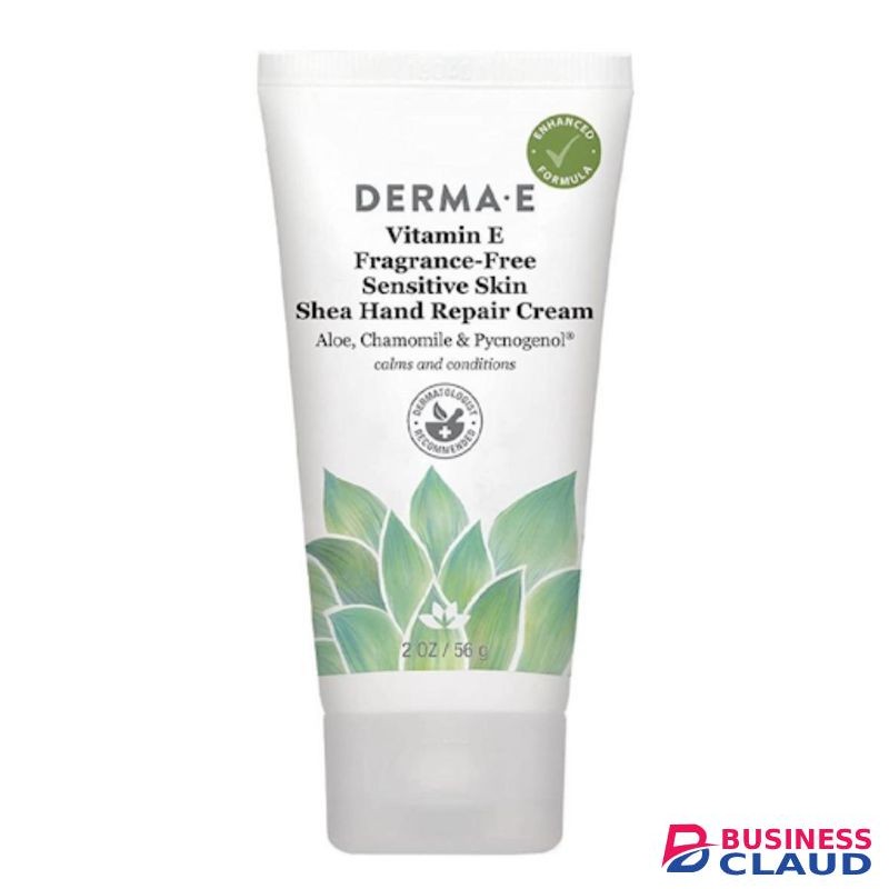 Derma E Vitamin E Sensitive Skin Shea Hand Repair Cream 2 Ounce 56g Deep Moisture Care