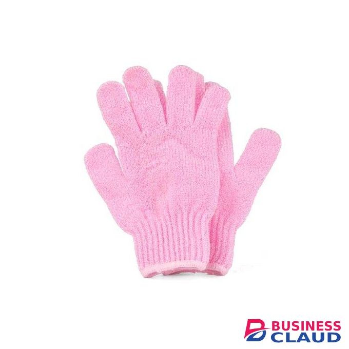 1 Pair Shower Gloves ( Light Pink)