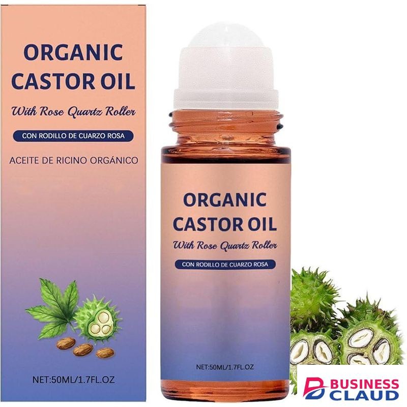 Organic Castor Oil Roll-On – Hair, Eyelash & Eyebrow Growth Care